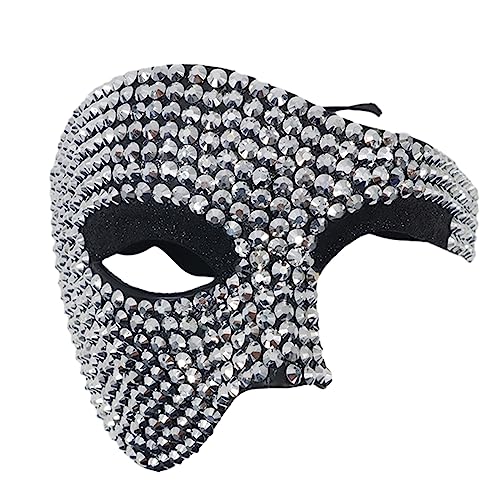 MISUVRSE Maskerade Strass Karneval mit Riemen, Party-Kostüm, Foto-Requisite für Damen, Cosplays MISUVRSE Maskerade Strass Karneval mit Riemen, Party-Kostüm, Foto-Requisite für Damen, Cosplays von MISUVRSE