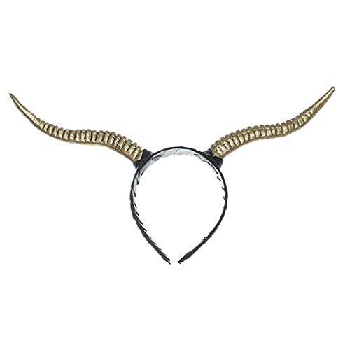MISUVRSE Ochsenhorn-Kopfbedeckung, Geweih, Horn, Haarband, rutschfest, Kopfschmuck, Foto-Requisiten, Kostüme, Halloween, Weihnachtszubehör MISUVRSE Ochsenhorn-Kopfbedeckung, Geweih, Horn, Haarband, rutschfest, Kopfschmuck, Foto-Requisiten, Kostüme, Halloween, Weihnachtszubehör von MISUVRSE