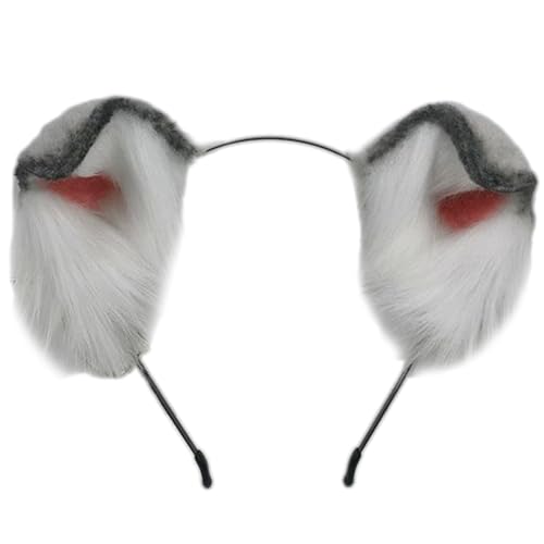 MISUVRSE Ohrenschwanz, Halloween-Stirnband für Damen und Mädchen, tägliches Tragen, Party, Kostüm, Cosplay, Haarschmuck MISUVRSE Ohrenschwanz, Halloween-Stirnband für Damen und Mädchen, tägliches Tragen, Party, Kostüm, Cosplay, Haarschmuck von MISUVRSE