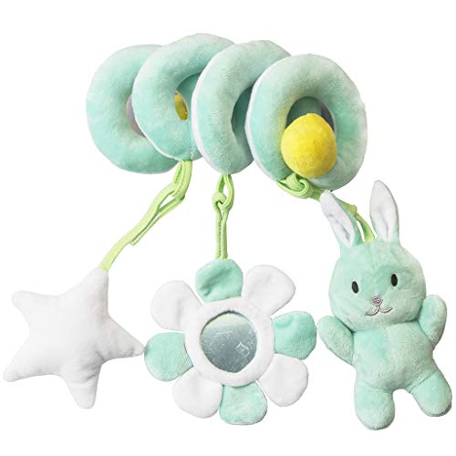 MISUVRSE Spiralplüschhängespielzeug Für Krippenplüschauto Für Sitzwagen Für Sitzwagen Interaktiv Mit Schönem Anhänger Baby 3/6/9 Monate+ Teet MISUVRSE Spiralplüschhängespielzeug Für Krippenplüschauto Für Sitzwagen Für Sitzwagen Interaktiv Mit Schönem Anhänger Baby 3/6/9 Monate+ Teet von MISUVRSE