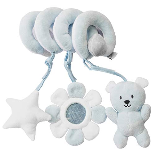 MISUVRSE Spiralplüschhängespielzeug Für Krippenplüschauto Für Sitzwagen Für Sitzwagen Interaktiv Mit Schönem Anhänger Baby 3/6/9 Monate+ Teet MISUVRSE Spiralplüschhängespielzeug Für Krippenplüschauto Für Sitzwagen Für Sitzwagen Interaktiv Mit Schönem Anhänger Baby 3/6/9 Monate+ Teet von MISUVRSE