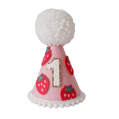 MISUVRSE Thematische Erste Geburtstagsfeier Für Baby Girls Jungen Fühlten Feierparty Kappen Für 1 Jahr Geburtsfeier Besticktes Geburtstagshut MISUVRSE Thematische Erste Geburtstagsfeier Für Baby Girls Jungen Fühlten Feierparty Kappen Für 1 Jahr Geburtsfeier Besticktes Geburtstagshut von MISUVRSE