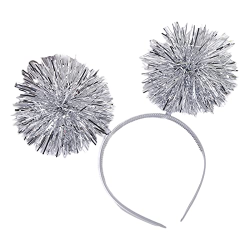 MISUVRSE Weihnachts-Lametta-Haarreif in Hüpfform, Haar-Halter, Party-Kostüm, Kopfbedeckung für Kinder MISUVRSE Weihnachts-Lametta-Haarreif in Hüpfform, Haar-Halter, Party-Kostüm, Kopfbedeckung für Kinder von MISUVRSE