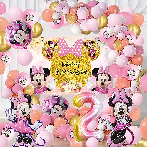 72 Stück Minni 2 Jahre Geburtstag Luftballon, Minni Geburtstagsdeko 2 Jahr, Minni Luftballons Geburtstag, Minni Geburtstagsdeko 2 Jahre Mädchen, Minni Birthday Party Supplies Geburtstagsdeko 72 Stück Minni 2 Jahre Geburtstag Luftballon, Minni Geburtstagsdeko 2 Jahr, Minni Luftballons Geburtstag, Minni Geburtstagsdeko 2 Jahre Mädchen, Minni Birthday Party Supplies Geburtstagsdeko von MIUNUO