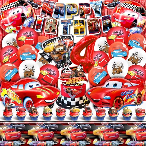 Car Luftballon, Car Folie Ballons, Car Deko Car Geburtstag Auto, Car Geburtstagsdeko Set, Car Luftballons, Car Dekoration Geburtstag,Car Happy Birthday Banner für 4 Jahre Jungen Kinder Car Luftballon, Car Folie Ballons, Car Deko Car Geburtstag Auto, Car Geburtstagsdeko Set, Car Luftballons, Car Dekoration Geburtstag,Car Happy Birthday Banner für 4 Jahre Jungen Kinder von MIUNUO