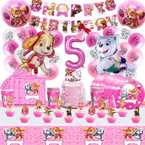 Paw Geburtstag deko Mädchen, Kinder Geburtstag Deko 5 jahre, Paw Deko Geburtstag, Geburtstagsdeko Paw, Paw Folienballon,Paw Tischdecke Geburtstag,Teller,Tortendeko,Kuchen Deko Paw Geburtstag deko Mädchen, Kinder Geburtstag Deko 5 jahre, Paw Deko Geburtstag, Geburtstagsdeko Paw, Paw Folienballon,Paw Tischdecke Geburtstag,Teller,Tortendeko,Kuchen Deko von MIUNUO