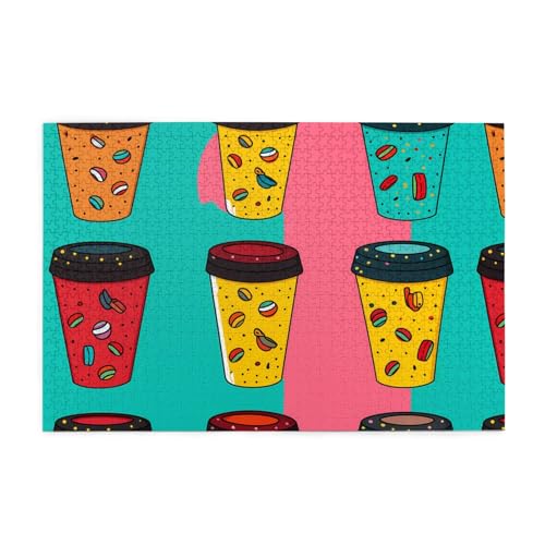 Jigsaw Puzzles1000 Teile Mjhkxlj 90er Cup Design Bildqualität Holzpuzzle für Erwachsene und Kinder, lustige Puzzles, Stressabbau Puzzles Jigsaw Puzzles1000 Teile Mjhkxlj 90er Cup Design Bildqualität Holzpuzzle für Erwachsene und Kinder, lustige Puzzles, Stressabbau Puzzles von MJHKXLJ