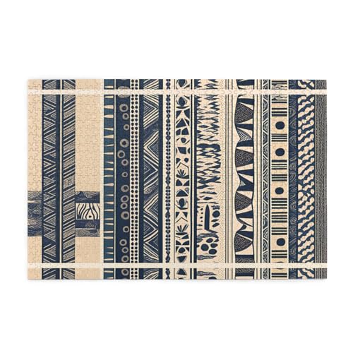 Jigsaw Puzzles1000 Teile Mjhkxlj Afrikanische Völker Illustration Bildqualität Holzpuzzle für Erwachsene und Kinder, lustige Puzzles, Stressabbau Puzzles Jigsaw Puzzles1000 Teile Mjhkxlj Afrikanische Völker Illustration Bildqualität Holzpuzzle für Erwachsene und Kinder, lustige Puzzles, Stressabbau Puzzles von MJHKXLJ