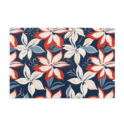 Jigsaw Puzzles1000 Teile Mjhkxlj America Patriotic Flower Picture Quality Wooden Puzzle for Adults and Kids, Fun Puzzles, Stress Relieving Puzzles Jigsaw Puzzles1000 Teile Mjhkxlj America Patriotic Flower Picture Quality Wooden Puzzle for Adults and Kids, Fun Puzzles, Stress Relieving Puzzles von MJHKXLJ