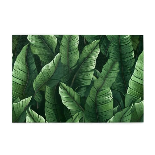 Jigsaw Puzzles1000 Teile Mjhkxlj Bananenblatt Grün Bildqualität Holzpuzzle für Erwachsene und Kinder, lustige Puzzles, Stressabbau Puzzles von MJHKXLJ
