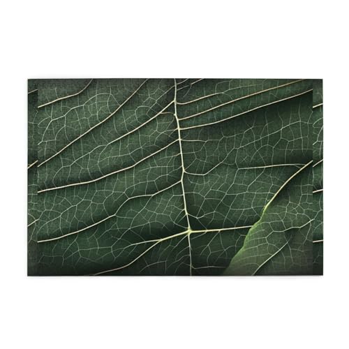 Jigsaw Puzzles1000 Teile Mjhkxlj Baum Blatt Textur Ader Bildqualität Holzpuzzle für Erwachsene und Kinder, lustige Puzzles, Stressabbau Puzzles von MJHKXLJ