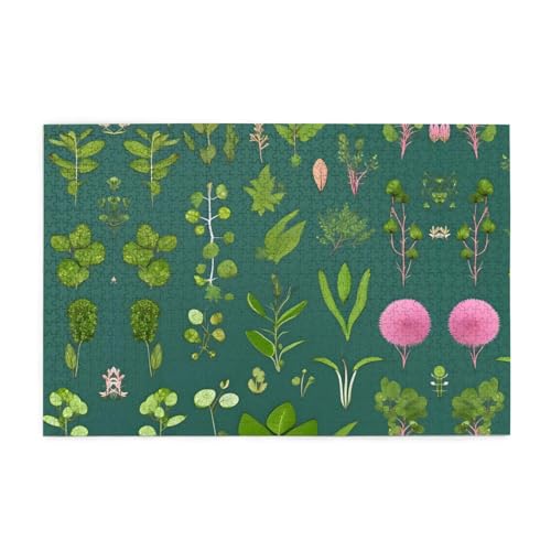 Jigsaw Puzzles1000 Teile Mjhkxlj Blumen und Pflanzen Bildqualität Holzpuzzle für Erwachsene und Kinder, lustige Puzzles, Stressabbau-Puzzles Jigsaw Puzzles1000 Teile Mjhkxlj Blumen und Pflanzen Bildqualität Holzpuzzle für Erwachsene und Kinder, lustige Puzzles, Stressabbau-Puzzles von MJHKXLJ