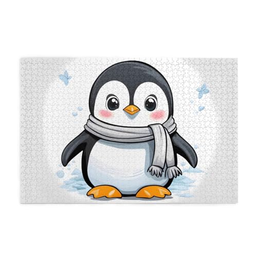 Jigsaw Puzzles1000 Teile Mjhkxlj Cute Penguin Picture Quality Wooden Puzzle for Adults and Kids, Fun Puzzles, Stress Relieving Puzzles Jigsaw Puzzles1000 Teile Mjhkxlj Cute Penguin Picture Quality Wooden Puzzle for Adults and Kids, Fun Puzzles, Stress Relieving Puzzles von MJHKXLJ