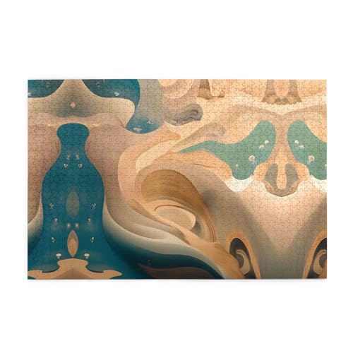 Jigsaw Puzzles1000 Teile Mjhkxlj Dunhuang Mystery Picture Quality Wooden Puzzle for Adults and Kids, Fun Puzzles, Stress Relieving Puzzles Jigsaw Puzzles1000 Teile Mjhkxlj Dunhuang Mystery Picture Quality Wooden Puzzle for Adults and Kids, Fun Puzzles, Stress Relieving Puzzles von MJHKXLJ