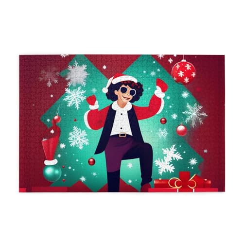 Jigsaw Puzzles1000 Teile Mjhkxlj Frohe Weihnachten Wünsche Bildqualität Holzpuzzle für Erwachsene und Kinder, lustige Puzzles, Stressabbau Puzzles Jigsaw Puzzles1000 Teile Mjhkxlj Frohe Weihnachten Wünsche Bildqualität Holzpuzzle für Erwachsene und Kinder, lustige Puzzles, Stressabbau Puzzles von MJHKXLJ