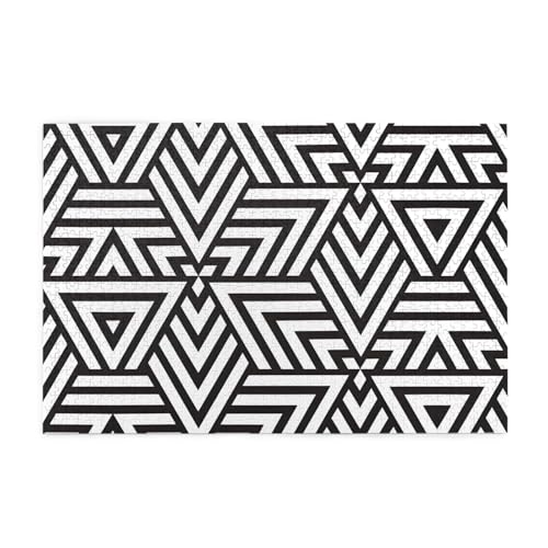 Jigsaw Puzzles1000 Teile Mjhkxlj Printidea Bildqualität Holzpuzzle für Erwachsene und Kinder, lustige Puzzles, Stressabbau-Puzzles von MJHKXLJ