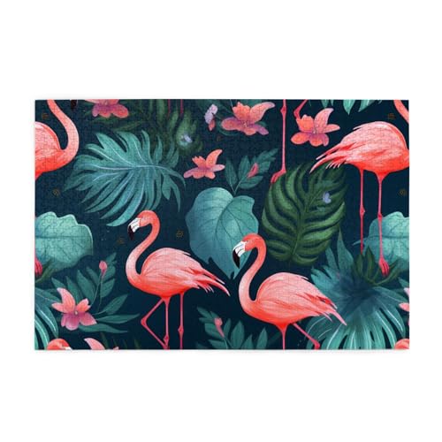 Jigsaw Puzzles1000 Teile Mjhkxlj Schöne Flamingo Bildqualität Holzpuzzle für Erwachsene und Kinder, lustige Puzzles, Stressabbau Puzzles Jigsaw Puzzles1000 Teile Mjhkxlj Schöne Flamingo Bildqualität Holzpuzzle für Erwachsene und Kinder, lustige Puzzles, Stressabbau Puzzles von MJHKXLJ