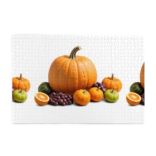 Jigsaw Puzzles1000 Teile Mjhkxlj Thanksgiving Food Picture Quality Wooden Puzzle for Adults and Kids, Fun Puzzles, Stress Relieving Puzzles Jigsaw Puzzles1000 Teile Mjhkxlj Thanksgiving Food Picture Quality Wooden Puzzle for Adults and Kids, Fun Puzzles, Stress Relieving Puzzles von MJHKXLJ