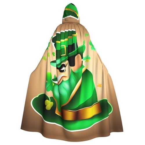 MJHKXLJ Happy St. Patrick's Day Kapuzenumhang für Halloween, Rollenspiele und Kostümpartys MJHKXLJ Happy St. Patrick's Day Kapuzenumhang für Halloween, Rollenspiele und Kostümpartys von MJHKXLJ