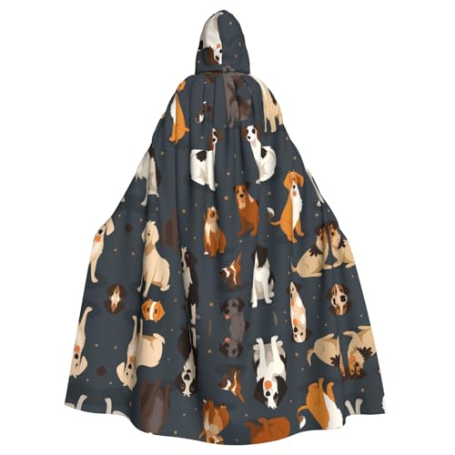 MJHKXLJ Kapuzenumhang mit Tiermotiven für Halloween, Rollenspiele und Kostümpartys MJHKXLJ Kapuzenumhang mit Tiermotiven für Halloween, Rollenspiele und Kostümpartys von MJHKXLJ