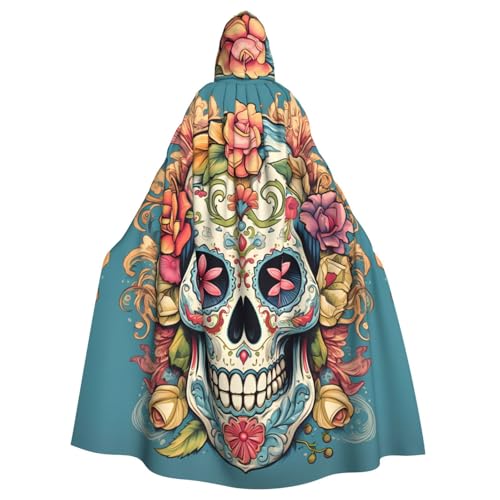 MJHKXLJ Kapuzenumhang mit Totenkopf-Motiv, für Halloween, Rollenspiele und Kostümpartys MJHKXLJ Kapuzenumhang mit Totenkopf-Motiv, für Halloween, Rollenspiele und Kostümpartys von MJHKXLJ