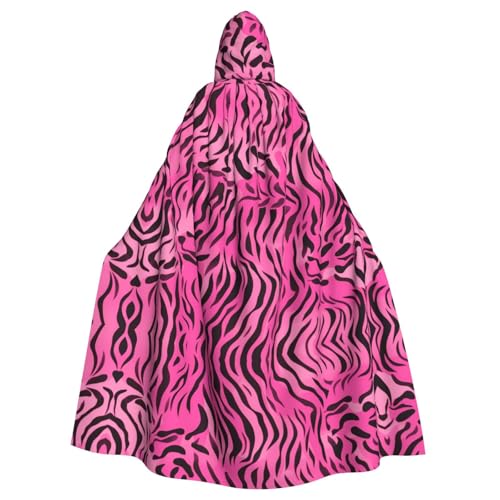 MJHKXLJ Kapuzenumhang mit Zebra-Tiger-Leoparden-Motiv, für Halloween, Rollenspiele und Kostümpartys MJHKXLJ Kapuzenumhang mit Zebra-Tiger-Leoparden-Motiv, für Halloween, Rollenspiele und Kostümpartys von MJHKXLJ