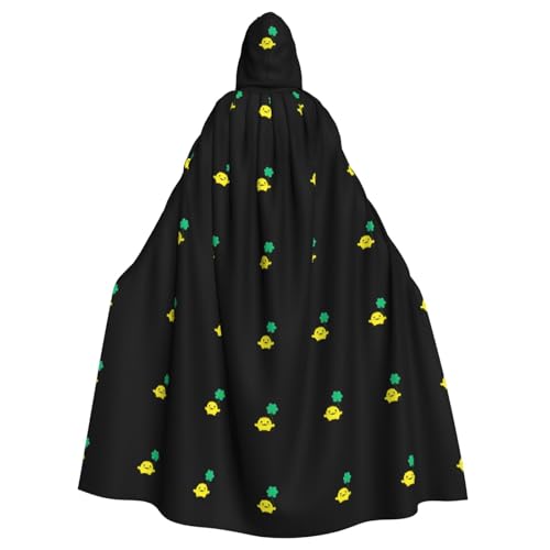 MJHKXLJ Little Monster holding a clover Prints Hooded Cloak for Halloween, Role-Playing, and Costume Parties MJHKXLJ Little Monster holding a clover Prints Hooded Cloak for Halloween, Role-Playing, and Costume Parties von MJHKXLJ