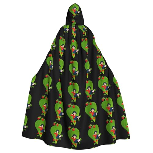MJHKXLJ Umhang mit Kapuze für kleine Mädchen, Klettererdbeeren, für Halloween, Rollenspiele und Kostümpartys MJHKXLJ Umhang mit Kapuze für kleine Mädchen, Klettererdbeeren, für Halloween, Rollenspiele und Kostümpartys von MJHKXLJ