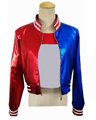 MJPARTY Deluxe Movie Character Jacket Movie Jester Villains Fancy Dress Costume (Medium) von MJPARTY