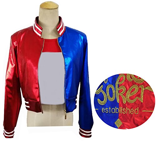 MJPARTY Deluxe Movie Character Jacket Movie Jester Villains Fancy Dress Costume (S) von MJPARTY