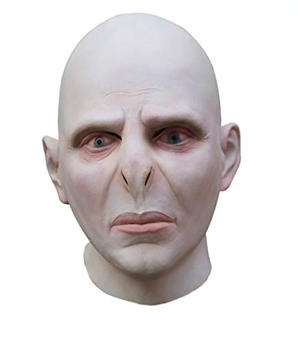 MJPARTY HP Movie Character Maske Deluxe Latex Full Head Halloween Lord Maske von MJPARTY