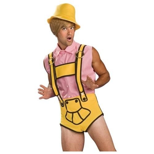 MJPARTY Herren 90er Jahre Lederhose Gelb Fasching Kostüm Oktoberfest Kostüm Lederhose MJPARTY Herren 90er Jahre Lederhose Gelb Fasching Kostüm Oktoberfest Kostüm Lederhose von MJPARTY