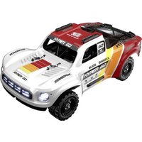 MJX Weiß-Rot Brushless 1:14 RC Modellauto Elektro Short Course Allradantrieb (4WD) RtR 2,4 GHz Inkl. Akku und Ladegerät, mit Lichteffekt von MJX