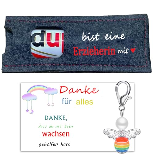 MKISHINE Schokoriegel Hülle Filz Geschenkverpackung | Erzieherin mit Herz Erzieher | Abschiedsgeschenk Kita Geschenkbox Danke Kindergarten Abschied MKISHINE Schokoriegel Hülle Filz Geschenkverpackung | Erzieherin mit Herz Erzieher | Abschiedsgeschenk Kita Geschenkbox Danke Kindergarten Abschied von MKISHINE