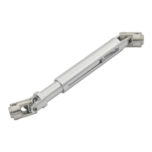 Antriebswelle CVD Für Axial SCX10 AX10 Für Tamiya CC01 D90 Für TF2 1/10 RC Rock Crawler 1 Stück Metall-Antriebswellengelenk CVD-Teile 103–150 Mm(Silver) von MKIUYVD