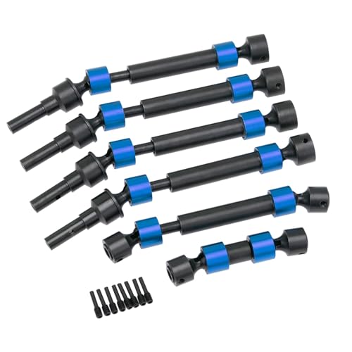 Antriebswelle CVD Für Traxxas Für E-Revo 2 0 VXL 86086-4 RC-Autos, Stahlantriebswelle, Modellsimulator, Fahrzeug-Upgrade-Teil-Ersatz(Blue) von MKIUYVD