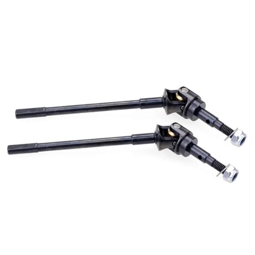 MKIUYVD Antriebswelle CVD Für AXIAL Für SCX10 II 90046 90047 1/10 Hartstahl Vorne Hinterachse CVD Antriebswelle RC Auto Ersatz Upgrade Teile(Front CVD) von MKIUYVD