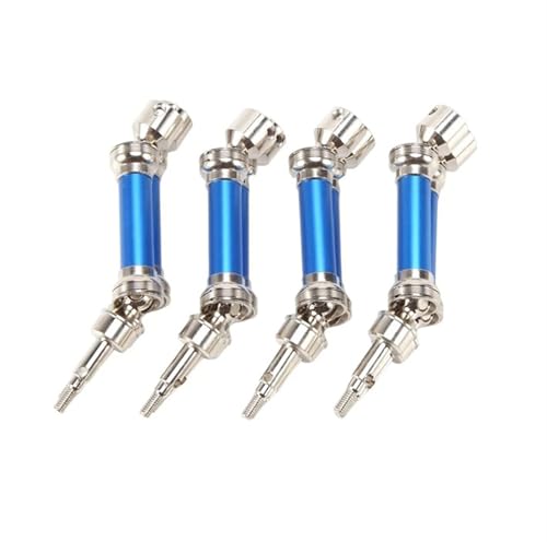 MKIUYVD Antriebswelle CVD Für Arrma Für Infraction 4X4 Für MEGA Für Vendetta 3S Für BLX Metall Vorne Und Hinten Antriebswelle CVD 1/8 RC Autoteile(Blue) von MKIUYVD