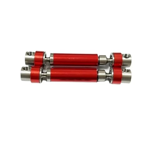 MKIUYVD Antriebswelle CVD Für FMS Für FCX24 1 24 Rc Mittelantriebswelle RC-Auto Stahl Leichte(Red) von MKIUYVD
