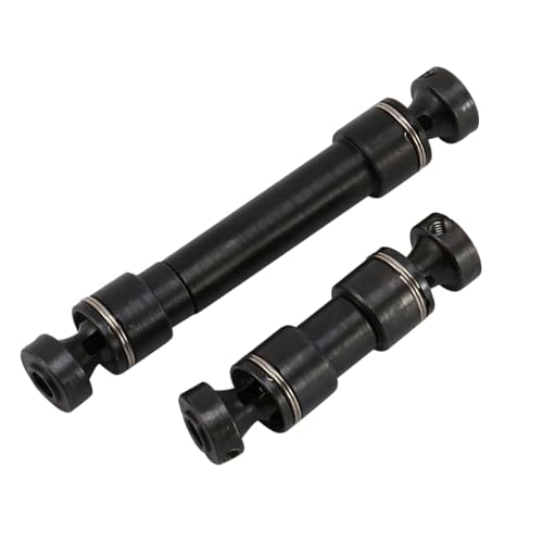 MKIUYVD Antriebswelle CVD Für Mini Für E- EREVO Für Summit Für Slash 4WD 1/16 RC-Car-Upgrade-Zubehör 2 Stück Hartstahl-Hauptantriebswelle CVD von MKIUYVD