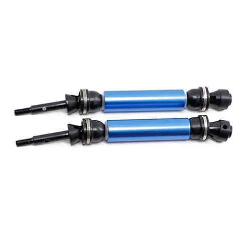 MKIUYVD Antriebswelle CVD Für Slash Für Stampede Für Hoss VXL 2WD, 2 Stück Metall-Hinterantriebswelle, CVD-Antriebswellen, 1/10 RC-Auto-Upgrade-Teile von MKIUYVD
