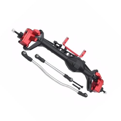 MKIUYVD RC-Achsen-Komplettset Für Axial Für Capra Für UTB10 1,9 Für UTB 1/10 RC Crawler Auto Metall Vordere Hinterachse Geändert Teile Upgrade Zubehör(Blue Red,Front Axle) von MKIUYVD