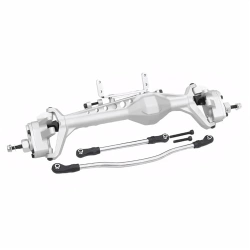 MKIUYVD RC-Achsen-Komplettset Für Axial Für Capra Für UTB10 1,9 Für UTB 1/10 RC Crawler Auto Metall Vordere Hinterachse Geändert Teile Upgrade Zubehör(Silver,Front Axle) von MKIUYVD