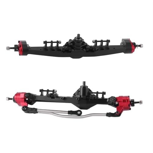 MKIUYVD RC-Achsen-Komplettset Für Axial Für Capra Für UTB10 1,9 Für UTB 1/10 RC Crawler Auto Zubehör Metall Integrierte Portal Achse Upgrade Teile von MKIUYVD