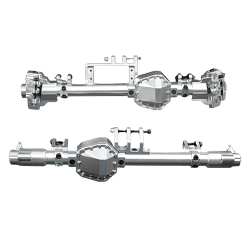 MKIUYVD RC-Achsen-Komplettset Für Axial Für RBX10 Für Ryft 2-teiliges Metall-Vorder- Und Hinterachsgehäuse Brückengehäuse 1/10 RC Crawler Car Upgrade Teile Zubehör von MKIUYVD