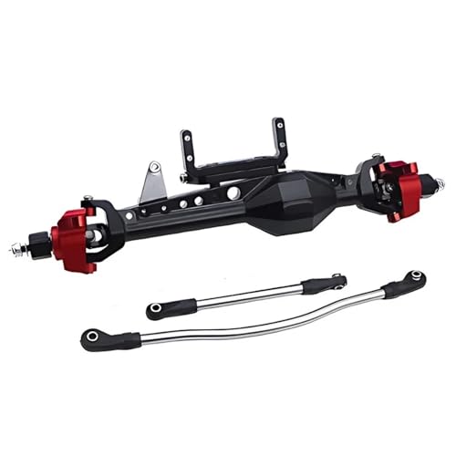 MKIUYVD RC-Achsen-Komplettset Für Axial Für SCX10 1/10 Aluminiumlegierung Vorderachse RC Autoteil RC Autozubehör Ersatzteile RC-Upgrade-Teil von MKIUYVD
