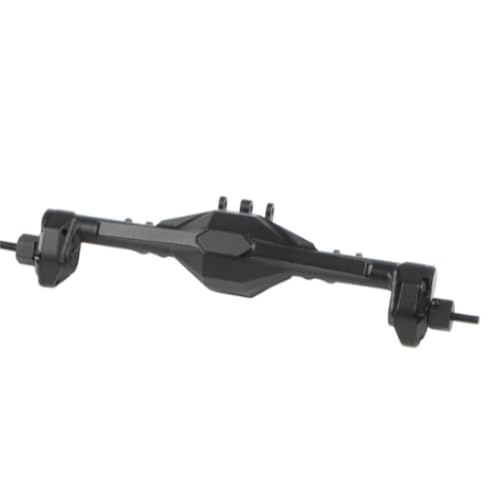MKIUYVD RC-Achsen-Komplettset Für Axial Für SCX10 1/10 RC-Autoteil, Aluminiumlegierung, Hinterachse, RC-Upgrade-Teile, RC-Autoachsen, Modifiziertes Zubehör(Black) von MKIUYVD