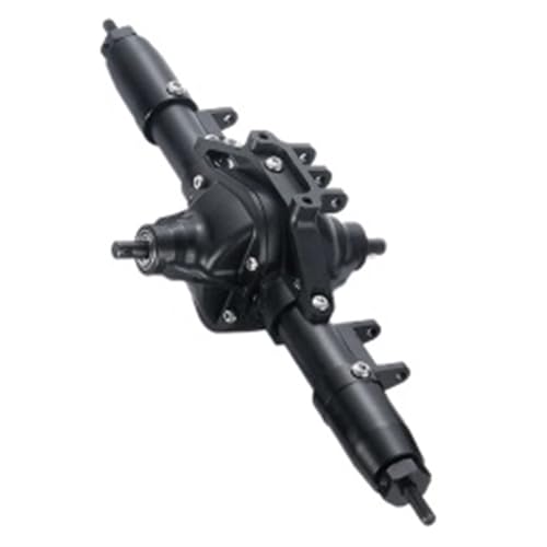 MKIUYVD RC-Achsen-Komplettset Für Axial Für SCX10 1/10 RC Rock Crawler Auto CNC Metall Portalachse Vorne Mitte Hinten Gerade Achse Upgrade Teile(Middle axle) von MKIUYVD