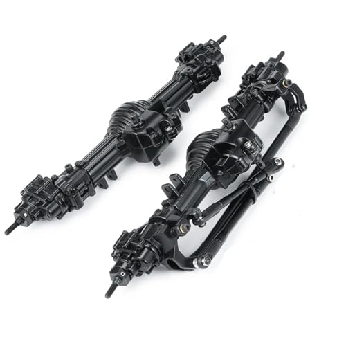 MKIUYVD RC-Achsen-Komplettset Für Axial Für SCX10 90028 RC Auto Metall Vorder- Und Hinterachse 1/10 RC Crawler Auto Upgrade Teile Zubehör RC Auto Achse Set(1 Set) von MKIUYVD