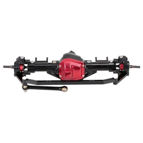 MKIUYVD RC-Achsen-Komplettset Für Axial Für SCX10 CNC-Aluminiumlegierung RC-Auto Vorder-/Hinterachse 1:10 RC-Crawler-Auto-Upgrade-Teile RC-Auto-Upgrade-Zubehör(Front Axle) von MKIUYVD